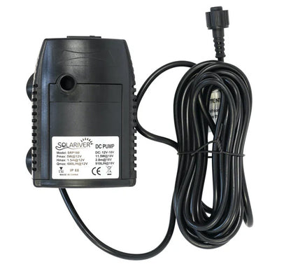 Replacement Solar Water Pump (SRP180, 12v DC Submersible) - For 160 and 235GPH Kits