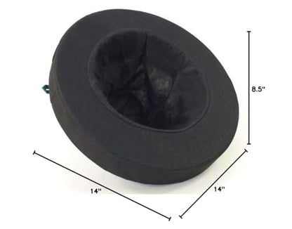 Floating Fabric Aquatic Water Garden Pond Planter Basket, 14 Inch Round for Ponds, Gardens and Water Features