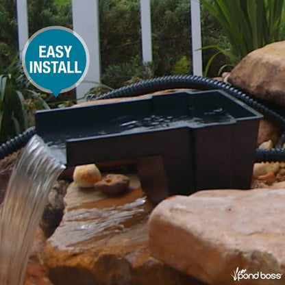 Waterfall Spillway, 8 inch Wide for Pondless Water Features and Streams