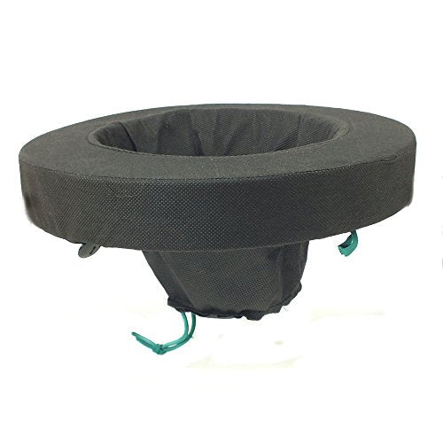 Floating Fabric Aquatic Water Garden Pond Planter Basket, 14 Inch Round for Ponds, Gardens and Water Features