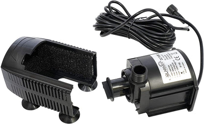Replacement Solar Water Pump (SRP180, 12v DC Submersible) - For 160 and 235GPH Kits